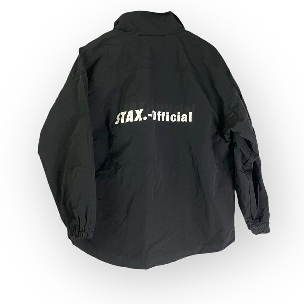 Stax Official Black Men's Jacket Windbreaker